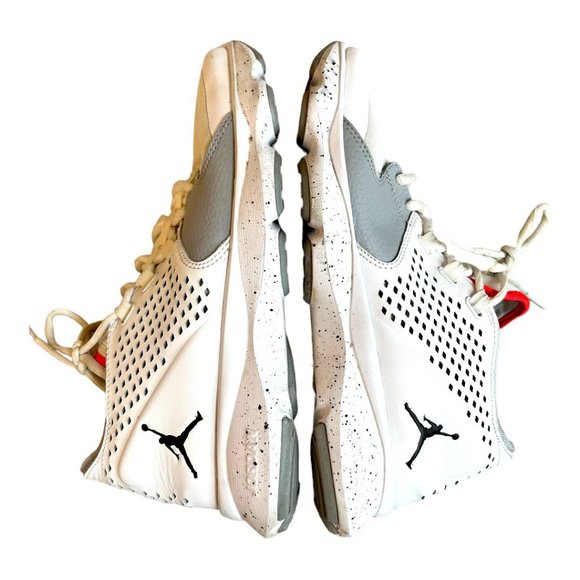 Nike Air Jordan Flow White-Wolf Grey-Infrared 23 Size 8.5 - Picture 10 of 13